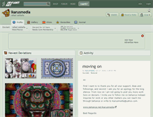 Tablet Screenshot of ikarusmedia.deviantart.com