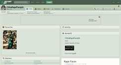 Desktop Screenshot of chinarapefaceplz.deviantart.com