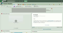Desktop Screenshot of kaname-nakajima.deviantart.com