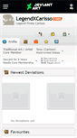 Mobile Screenshot of legendxcarisso.deviantart.com