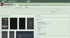 Desktop Screenshot of blackdesign-gfx.deviantart.com