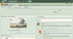 Desktop Screenshot of falcfire.deviantart.com