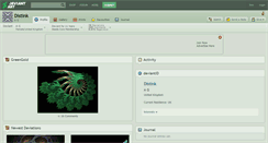 Desktop Screenshot of distink.deviantart.com