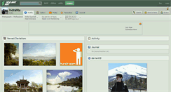 Desktop Screenshot of indrante.deviantart.com