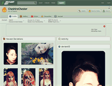 Tablet Screenshot of cheshirechester.deviantart.com