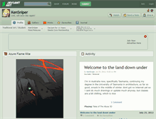 Tablet Screenshot of kensniper.deviantart.com