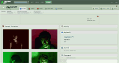 Desktop Screenshot of claymore79.deviantart.com