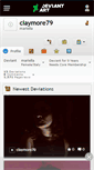Mobile Screenshot of claymore79.deviantart.com