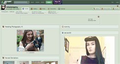 Desktop Screenshot of missloraamy.deviantart.com