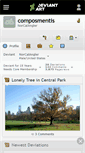 Mobile Screenshot of composmentis.deviantart.com