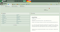 Desktop Screenshot of helaine.deviantart.com