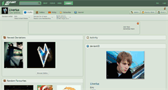 Desktop Screenshot of liverius.deviantart.com