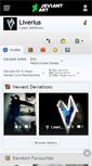 Mobile Screenshot of liverius.deviantart.com