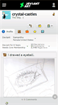 Mobile Screenshot of crystal-castles.deviantart.com