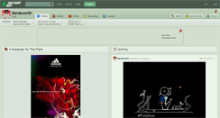 Desktop Screenshot of nerdsworth.deviantart.com