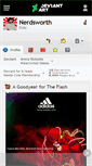 Mobile Screenshot of nerdsworth.deviantart.com
