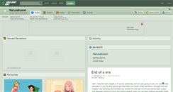Desktop Screenshot of narusakuson.deviantart.com