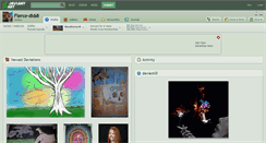 Desktop Screenshot of fierce-diddi.deviantart.com