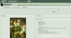 Desktop Screenshot of nightshade44.deviantart.com