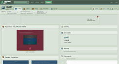 Desktop Screenshot of ljbart.deviantart.com