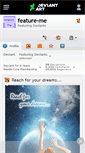 Mobile Screenshot of feature-me.deviantart.com