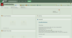 Desktop Screenshot of dreadlockmonkey.deviantart.com