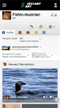 Mobile Screenshot of fishin-musician.deviantart.com
