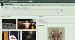 Desktop Screenshot of dem0n-hunter.deviantart.com