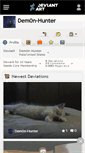 Mobile Screenshot of dem0n-hunter.deviantart.com