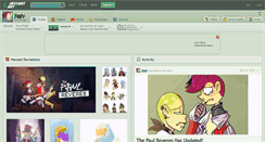 Desktop Screenshot of jiggly.deviantart.com