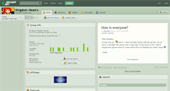 Desktop Screenshot of kingdom--heart.deviantart.com