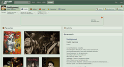 Desktop Screenshot of freddysweet.deviantart.com