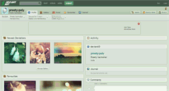 Desktop Screenshot of preety-poly.deviantart.com