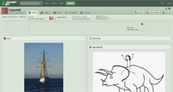 Desktop Screenshot of ciranwr.deviantart.com