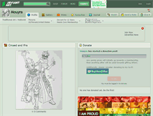 Tablet Screenshot of mouyra.deviantart.com