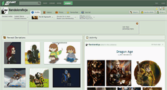Desktop Screenshot of bandoleraroja.deviantart.com