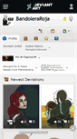 Mobile Screenshot of bandoleraroja.deviantart.com