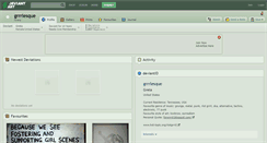 Desktop Screenshot of grrrlesque.deviantart.com