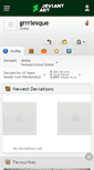 Mobile Screenshot of grrrlesque.deviantart.com