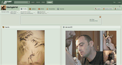 Desktop Screenshot of blackgabriel.deviantart.com