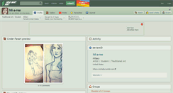Desktop Screenshot of hil-a-ree.deviantart.com