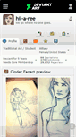 Mobile Screenshot of hil-a-ree.deviantart.com