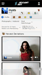 Mobile Screenshot of mysts.deviantart.com
