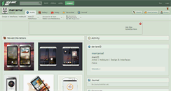 Desktop Screenshot of marcarnal.deviantart.com
