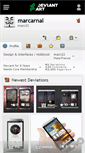 Mobile Screenshot of marcarnal.deviantart.com