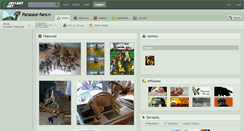 Desktop Screenshot of parasaur-fans.deviantart.com