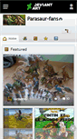Mobile Screenshot of parasaur-fans.deviantart.com