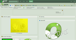 Desktop Screenshot of opridai.deviantart.com