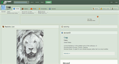 Desktop Screenshot of cogg.deviantart.com