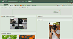 Desktop Screenshot of dinozor.deviantart.com